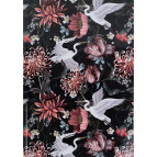 Тетрадь для записей А4 Axent 96л. Birds and Flowers-2 в клетку 8422-569-A