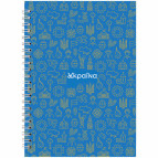 Блокнот на спирали А5 Axent 96л. №23 8032-23-A