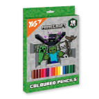 Карандаши цветные 18цв. Yes Minecraft. Heroes 290732