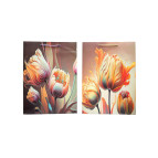 Пакет подарочный бумажный 31*40*12см Авоська 3945-L