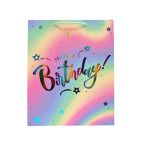 Пакет подарочный бумажный 26*32*10см Авоська 816-M