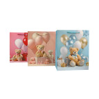 Пакет подарочный бумажный 26*32*10см Авоська 2955-M