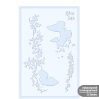 Трафарет универсальный многоразовый 13*20см Rosa Talent №U13 серия Бабочки 3621013