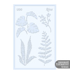 Трафарет универсальный многоразовый 13*20см Rosa Talent №U30 серия Цветы 3621030