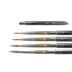 Кисть - Rosa Travel Brush, Lake 178 соболь-синтетика круглая 198178 к.р.