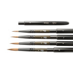 Кисть - Rosa Travel Brush, Ocean 168 соболь круглая 197168 к.р.