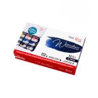 Краски акварельные Rosa Gallery набор 12цв. Классика в кюветах, Бирюза метал. упак. 3403312