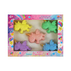 Мелки цветные 5штук 4FUN Game Club Единорог 94171