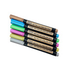 Набор маркеров Office trend 6шт. Metallic Color металик MP3005-6