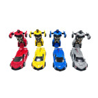 Игрушка машинка Transform Hearld инерционная, машинка-робот 13см №333-2