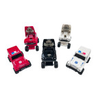 Игрушка машинка Transforming Police инерционная, джип-робот 12см №987V