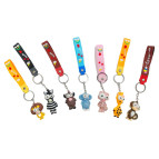 Брелок резиновый Зверята 5-7см с лентой Wish-Love, ассорти №DD-40/24-608