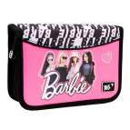 Пенал  1 отделение с 2 отворотами Yes HP-04 Barbie 533408
