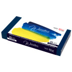 Краски акварельные Rosa Gallery набор 35цв. Классика в кюветах, Индиго метал упак. 340035