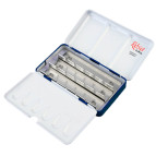 Пенал для акварели Rosa Gallery металлический, Индиго, 12 кювет 2311206