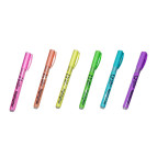 Маркеры текстовые набор 6шт Whale Shark с глитером 3383