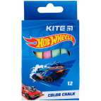 Мелки цветные 12 штук Kite Hot Wheels HW24-075