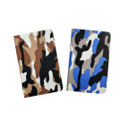 Блокнот А6 (9*14см) 80л. Schreiber с резинкой, в клетку S-3649 Хаки