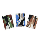 Блокнот А7 (8*10см) 80л. Schreiber с резинкой, в клетку S-3650 Хаки