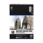 Альбом для акварели А4 20л. 200г/м2 Art Nation WaterColorPad на спирали 6003-W