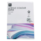 Бумага-склейка для акрила А4 20л. 250г/м2 Art Nation AcrylicColourPaper APA425020