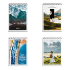 Блокнот на спирали А6 80л. верх Бриск СБВ-15