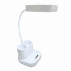 Светильник настольный с подставкой под карандаши и ручки (зарядка от USB) h-31см 53013/1957