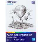 Бумага для черчения А4 10л. 200г/м Kite Classic K-269
