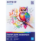 Бумага для акварели Kite А3 10л. 200г/м2 Classic K-268