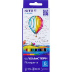 Фломастеры 6 цв. Kite мод 446 Classic K-446