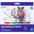 Фломастеры 18 цв. Kite мод 448 Classic K-448