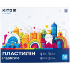 Пластилин Kite набор 36 цв. по 20 гр. Classic K-078