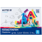 Пластилин Kite набор 8 цв. по 20 гр. Classic K-082