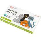 Пластилин 6цв. Rosa Kids 96г Cats 302101