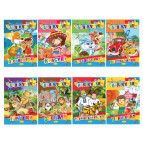 Книжка аппликация А4 Апельсин 6л. Волшебная аппликация, микс АЦ-04