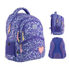 Рюкзак (ранец) GoPack школьный Education GO24-175M-4 Shiny Heart 39*29,5*12см