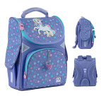 Рюкзак (ранец) GoPack школьный каркасный мод 5001 Education GO24-5001S-1 Sweet Unicorn 34*26*13см