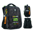 Рюкзак (ранец) Kite школьный каркасный мод 531 Game Over K24-531M-6 38*29*16см