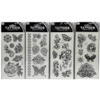 Флеш Тату 9*23см черно-белая Tattoo Mix SТ-1628
