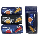 Пенал текстильный Лидер 21*9*5,5см, Sport Shoes микс №6471