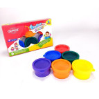 Краски пальчиковые Baeoque набор 6цв. по 35мл 8868-N