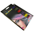 Мел для росписи волос HuaBu 6цв. на расческах MS24-3-378