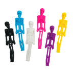 Игрушка антистрес силиконовая тянучка 22см, Скелет, ассорти MS-23-1232