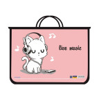 Портфель А4 Cool For School пластик на молнии Beauty CF30001-02