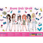 Подложка на стол Cool For School А3 Girls CF69001-08