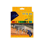 Фломастеры 12цв. Maxi Animal story MX11230