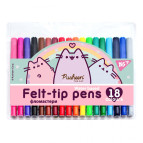 Фломастеры 18 цв. 1 Вересня Yes  650533 Pusheen