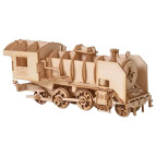 Конструктор деревянный 3D Wooden Art МО002-005 Steam Locomotive 15*5,2*6,5см