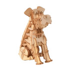 Конструктор деревянный 3D Wooden Art МО001-004 Miniature Schnauzer 8,5*4,4*8см
