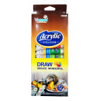 Краски акриловые Vneeds Draw набор 12цв. по 12мл V.05.03/A0503